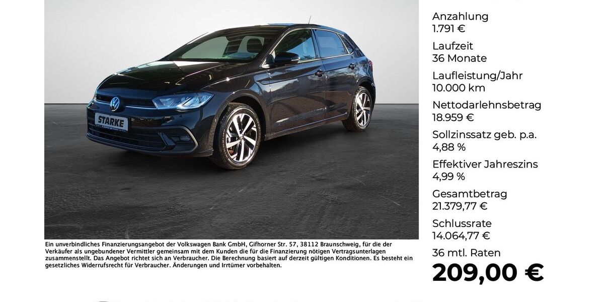 VW Polo 10.560 km 20.290 &euro; Versmold 33775