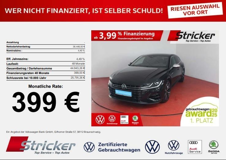 VW Arteon 20.146 km 37.949 &euro; Detmold 32760