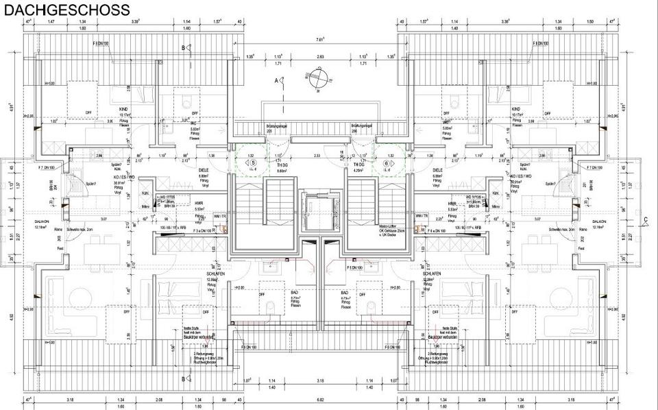 Dachgeschoßwohnung Bielefeld Heepen - 3 Zimmer, 83 m&sup2;, 1.230&euro; | Angebot:26093673