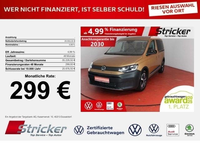 VW Caddy 16.018 km 29.949 &euro; Detmold 32760