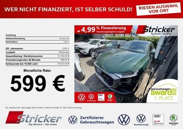 Audi Q8 38.472 km 59.949 € Detmold 32760