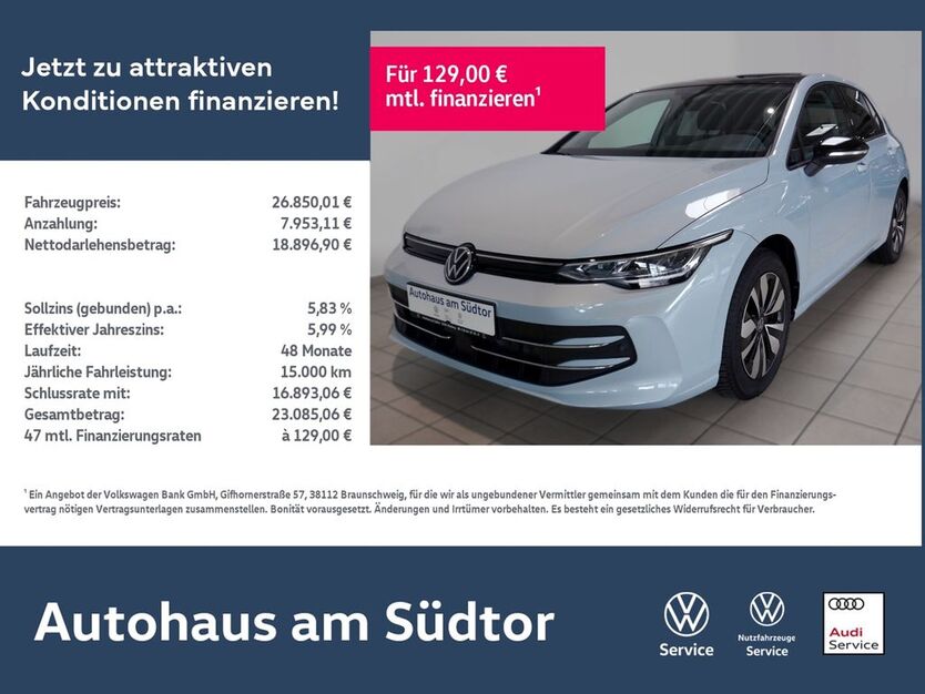 VW Golf 6.941 km 26.850 € Rietberg 33397