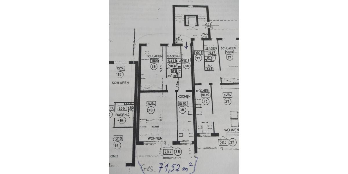 Erdgeschoßwohnung Bielefeld Heepen - 2 Zimmer, 72 m&sup2;, 130.000&euro; | Angebot:25829989