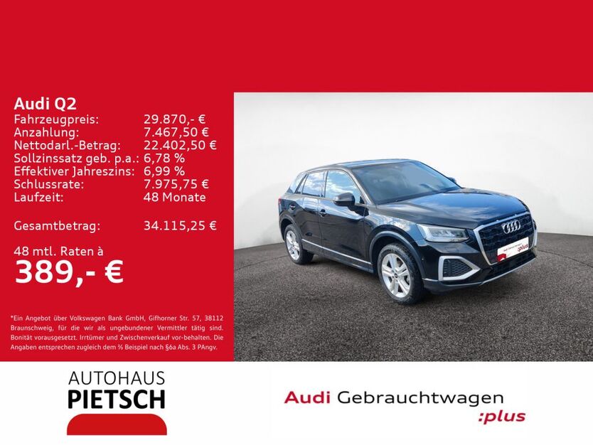 Audi Q2 13.444 km 29.870 € Bünde 32257
