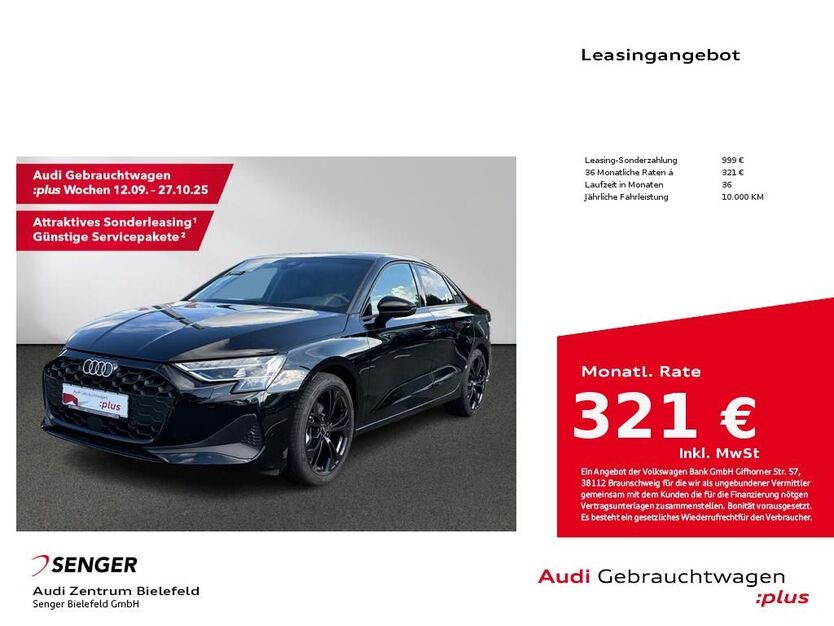Audi A3 9.011 km 36.780 € Bielefeld 33609