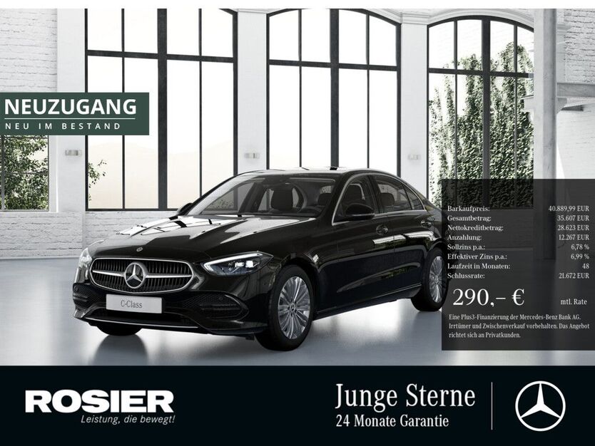 Mercedes-Benz C 200 16.502 km 39.890 € Paderborn 33100