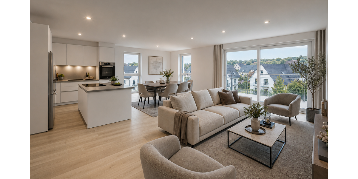 Etagenwohnung Bielefeld Senne - 3 Zimmer, 135 m&sup2;, 2.200&euro; | Angebot:26913373