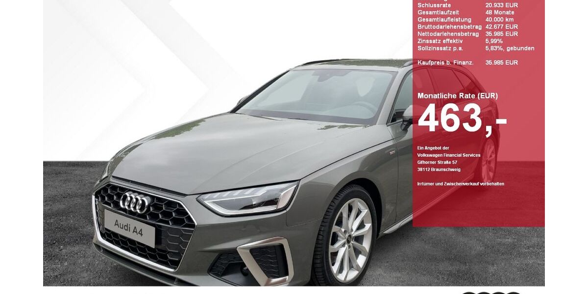 Audi A4 32.000 km 34.875 &euro; Gütersloh 33330