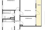 Etagenwohnung Herford Falkendiek - 3 Zimmer, 75 m&sup2;, 185.000&euro; | Angebot:26561309