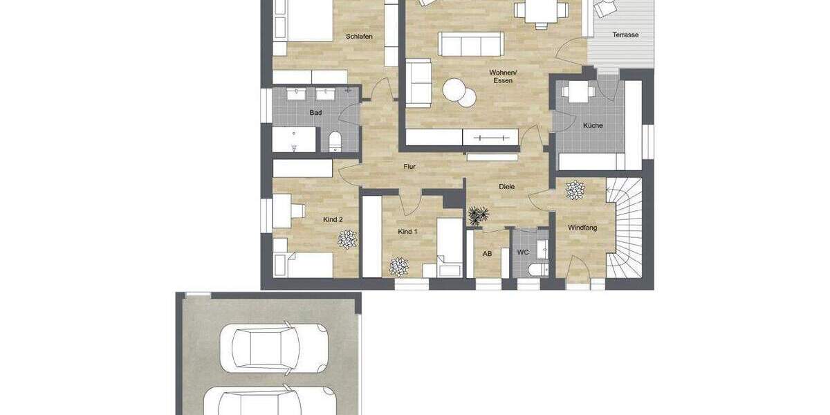 Mehrfamilienhaus, Wohnhaus Bielefeld Brackwede - 6 Zimmer, 191 m&sup2;, 550.000&euro; | Angebot:25669093