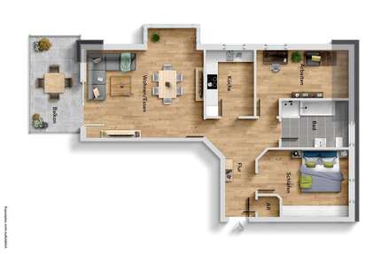 Wohnung zum Kaufen in Bielefeld-Brake 249.000 € 82 m² 3 zimmer