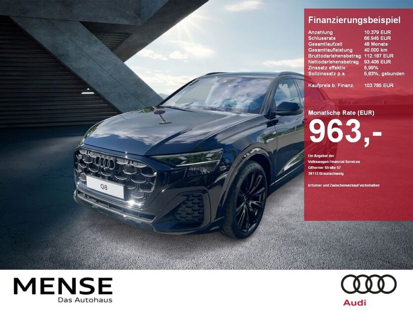Audi Q8 2.900 km 103.785 € Gütersloh 33330