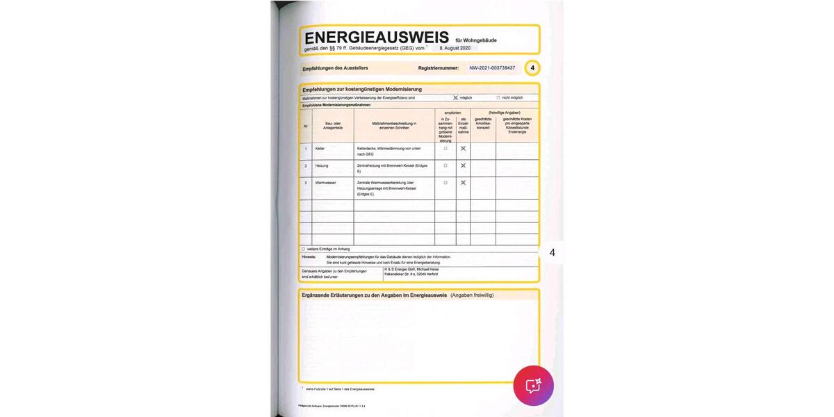 Etagenwohnung Herford Diebrock - 3 Zimmer, 70 m&sup2;, 149.000&euro; | Angebot:26945406