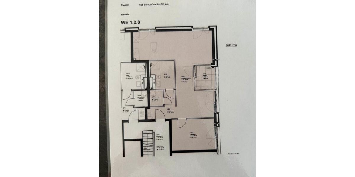 Mietwohnung mit Weserblick - Bremen Überseestadt 2 zimmer