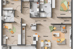 Bungalow Rödinghausen Schwenningdorf - 5 Zimmer, 127 m&sup2;, 376.850&euro; | Angebot:25706778