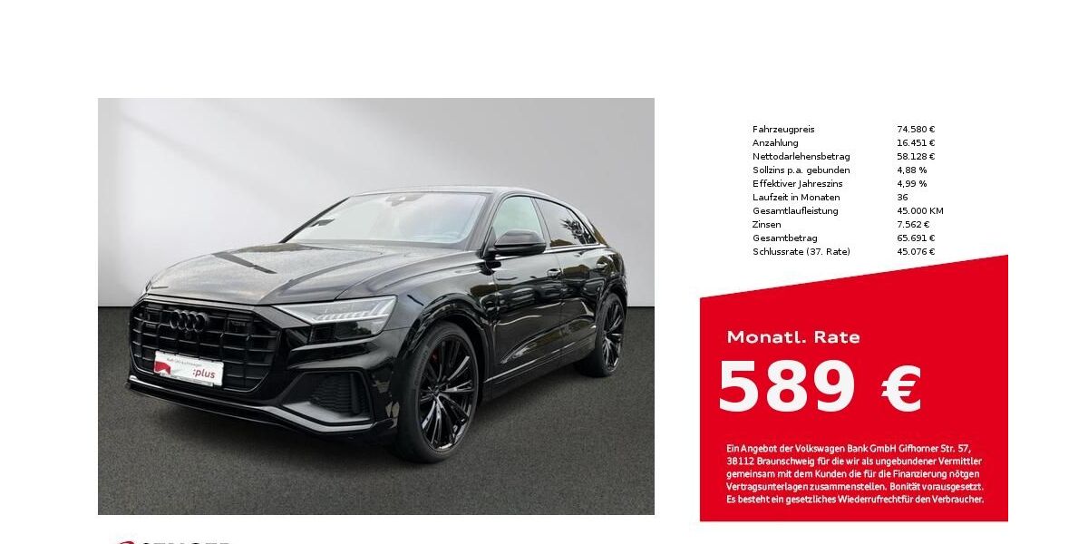 Audi Q8 35.646 km 72.380 &euro; Bielefeld 33609
