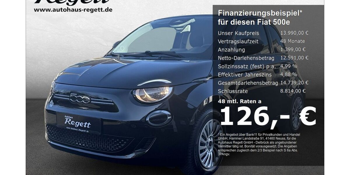 Fiat 500e 28.580 km 13.990 &euro; Delbrück-Westenholz 33129