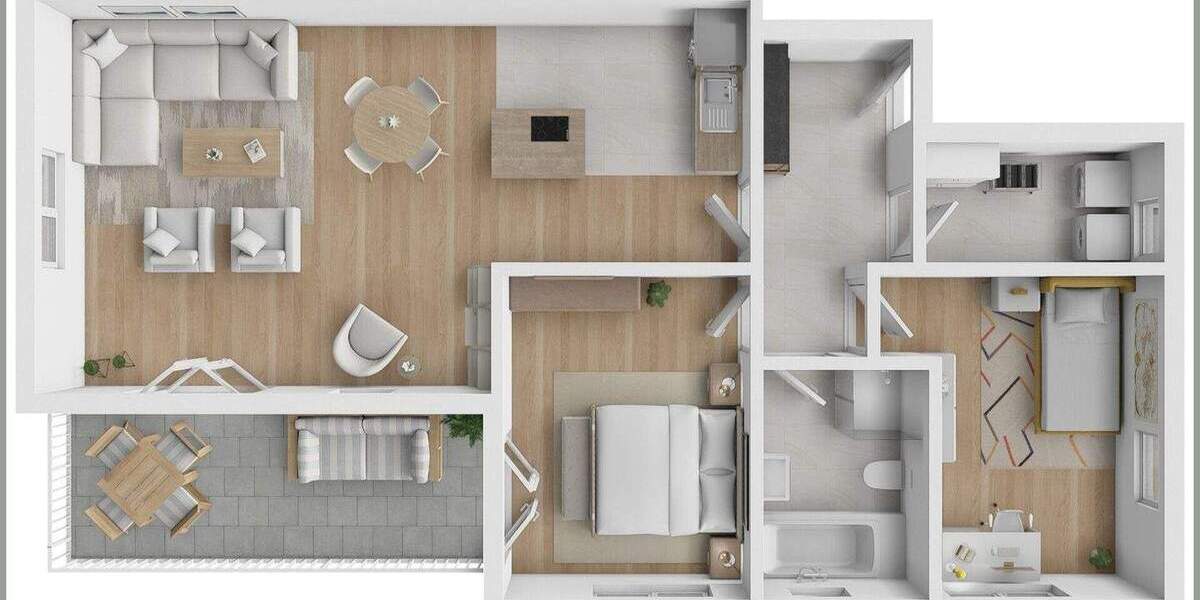 Etagenwohnung Bad Rothenfelde - 3 Zimmer, 92 m&sup2;, 430.000&euro; | Angebot:25741264