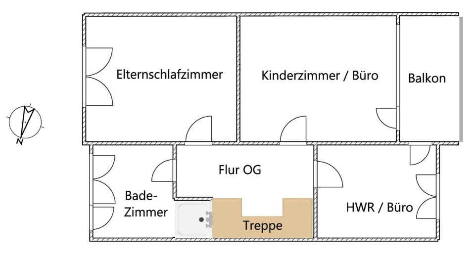 Doppelhaushälfte Bielefeld Stieghorst - 5 Zimmer, 149 m&sup2;, 450.000&euro; | Angebot:25796315