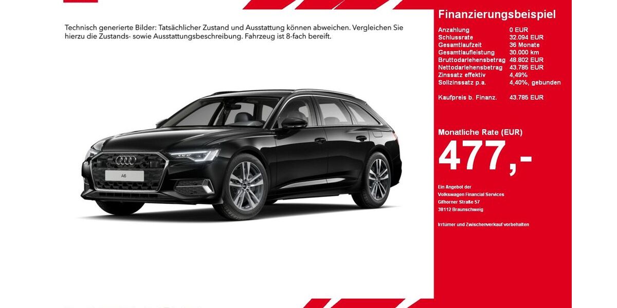 Audi A6 1.394 km 43.785 &euro; Gütersloh 33330