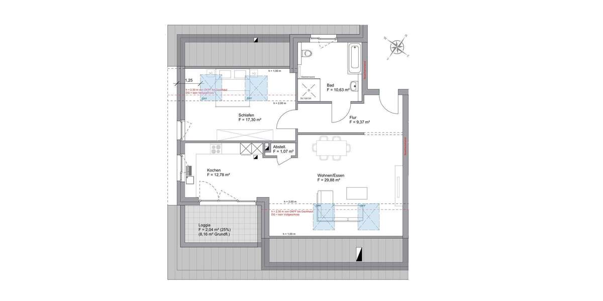 Etagenwohnung Bielefeld / Senne Senne - 2 Zimmer, 83 m&sup2;, 373.800&euro; | Angebot:25669077