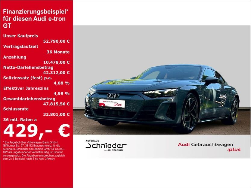 Audi e-tron GT 86.503 km 52.790 € Herford 32052