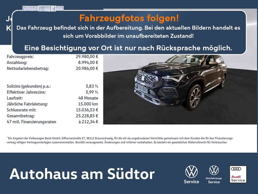 Seat Ateca 24.500 km 29.980 € Rietberg 33397