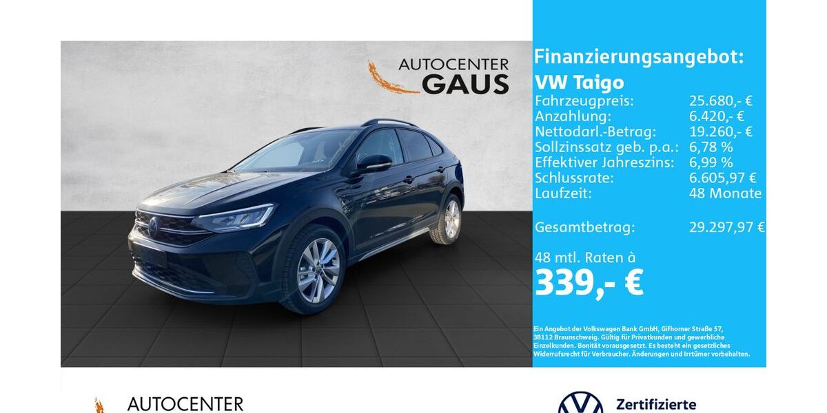 VW Taigo 5.751 km 25.680 &euro; Bielefeld 33699