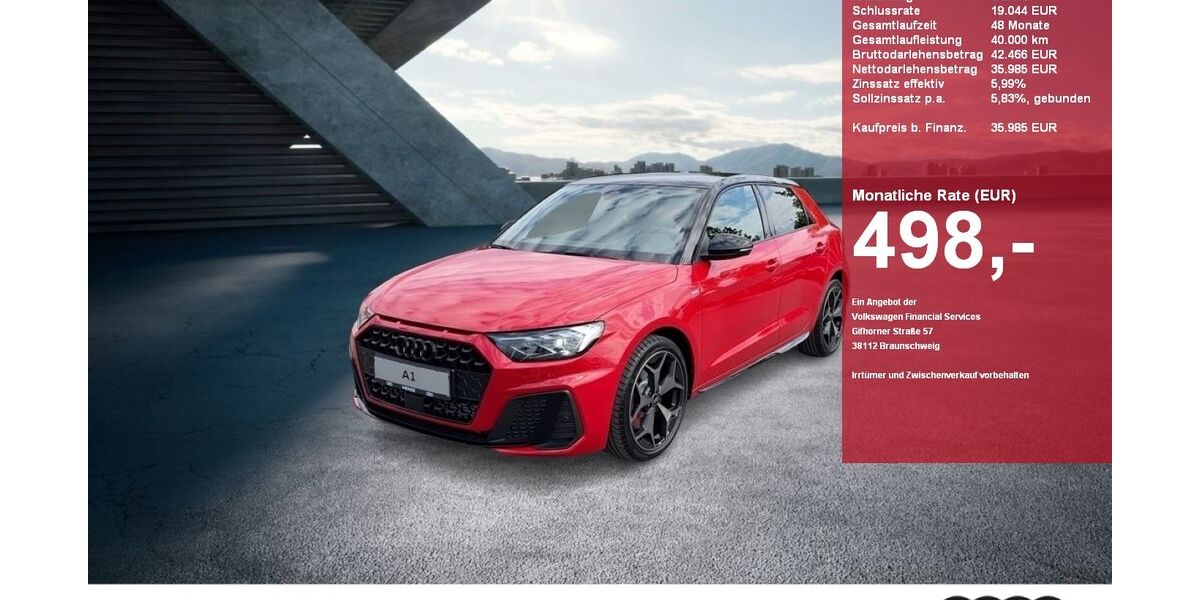 Audi A1 7.500 km 35.985 &euro; Gütersloh 33330