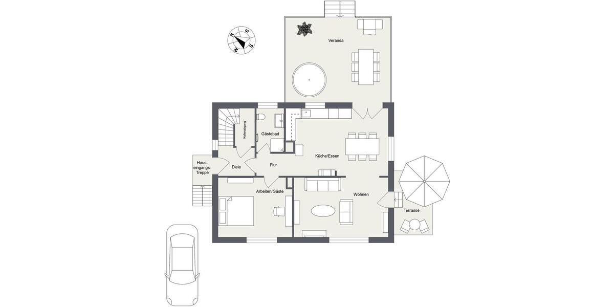 Einfamilienhaus Bad Salzuflen Biemsen-Ahmsen - 5 Zimmer, 125 m&sup2;, 369.000&euro; | Angebot:26396585