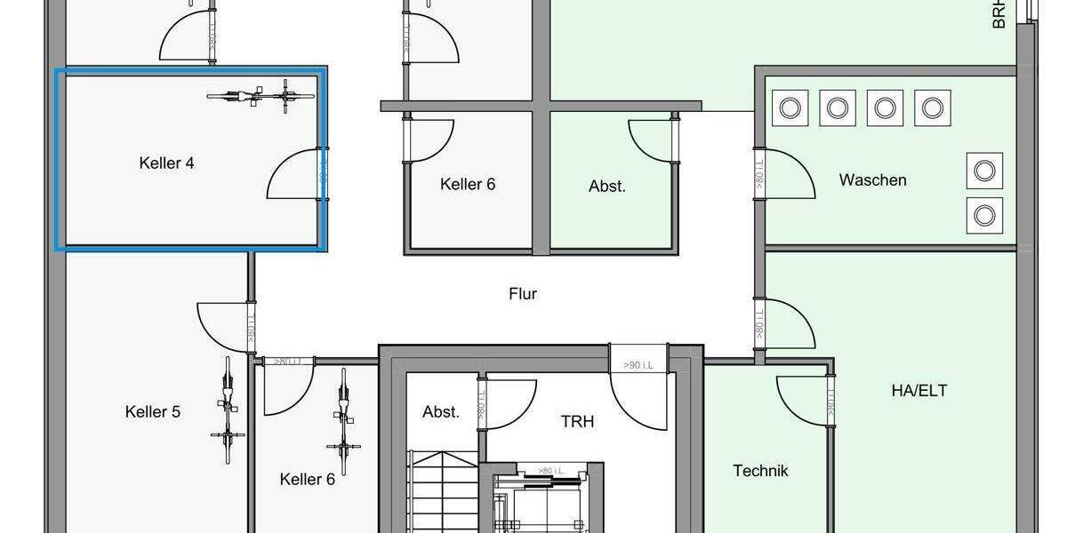 Stylisch, barrierefrei, Erstbezug! Attraktive 3-Zimmer-Mietwohnung 3 zimmer