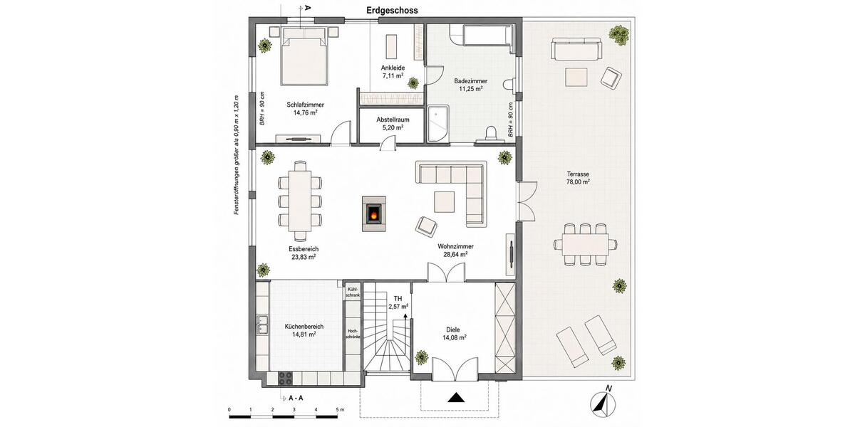 Bungalow Bielefeld Senne - 4 Zimmer, 100 m&sup2;, 370.000&euro; | Angebot:26993913