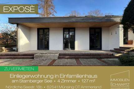 Wohnung zum Mieten in Münsing OT Ammerland 1.500 € 127 m²