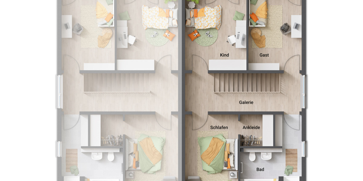 Doppelhaushälfte Herford Stedefreund - 6 Zimmer, 140 m&sup2;, 375.890&euro; | Angebot:26176460