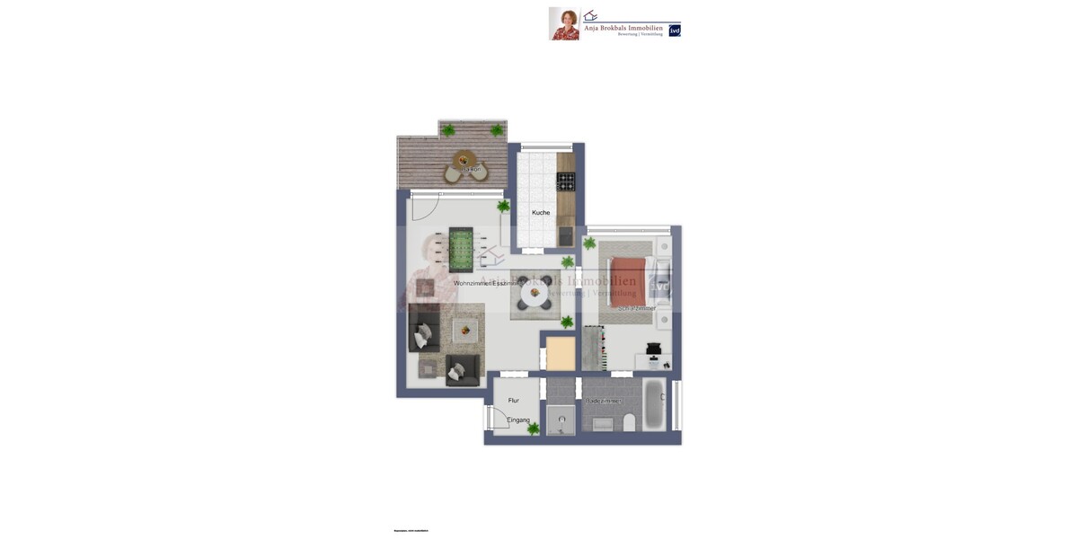 Nähe StadtparkKlinikum GT: Hochparterre mit Tiefgaragenstellplatz - bezugsfrei - für Käufer provisionsfrei - 2- Gütersloh Kattenstroth | Angebot:26992790
