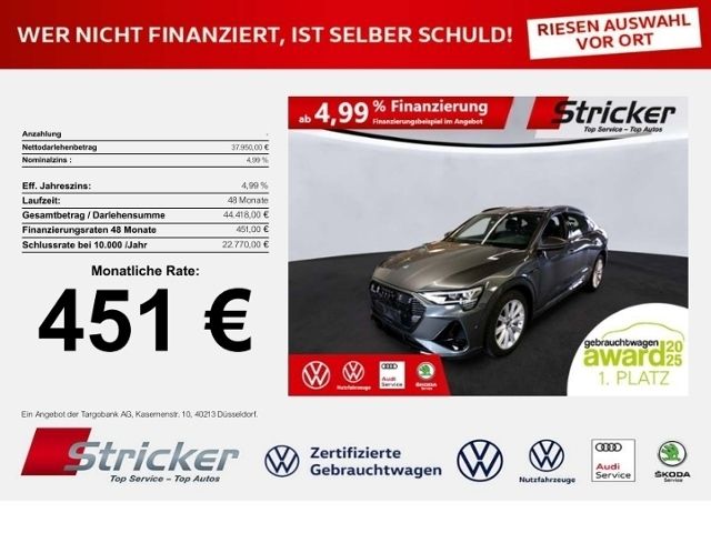 Audi e-tron 33.249 km 37.898 &euro; Detmold 32760