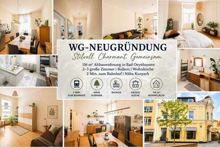 Wohnung Bad Oeynhausen - 3 Zimmer, 116 m&sup2;, 360&euro; | Angebot:26901438