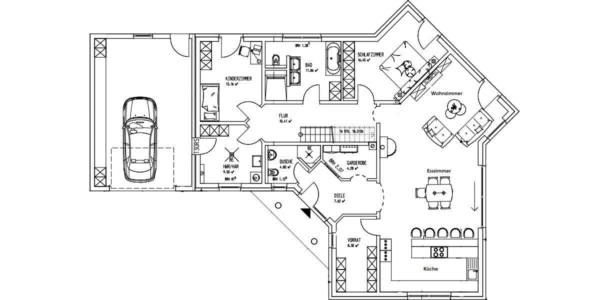 Einfamilienhaus Lage - 5 Zimmer, 150 m&sup2;, 555.000&euro; | Angebot:27007676