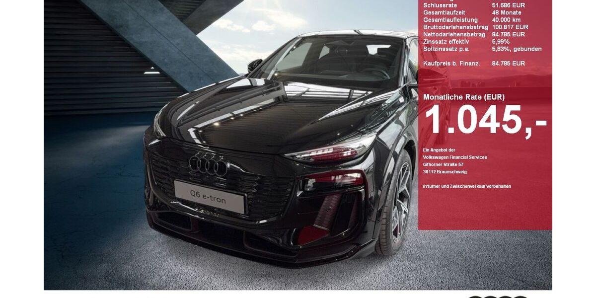 Audi Q6 e-tron 6.900 km 79.875 &euro; Gütersloh 33330