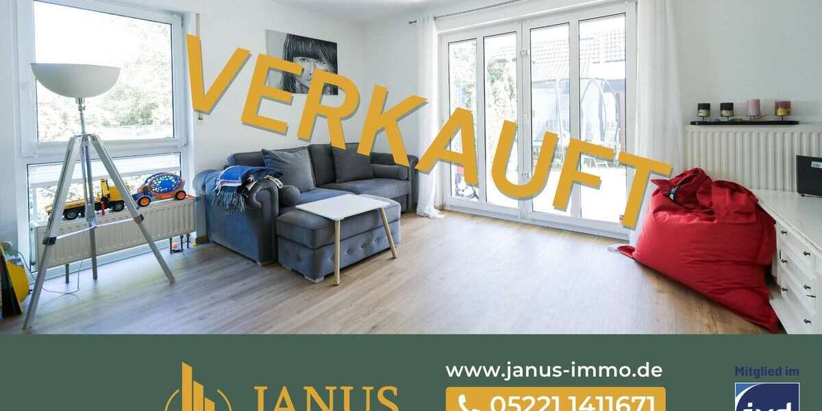 Etagenwohnung Herford Diebrock - 3 Zimmer, 80 m&sup2;, 215.000&euro; | Angebot:26890353