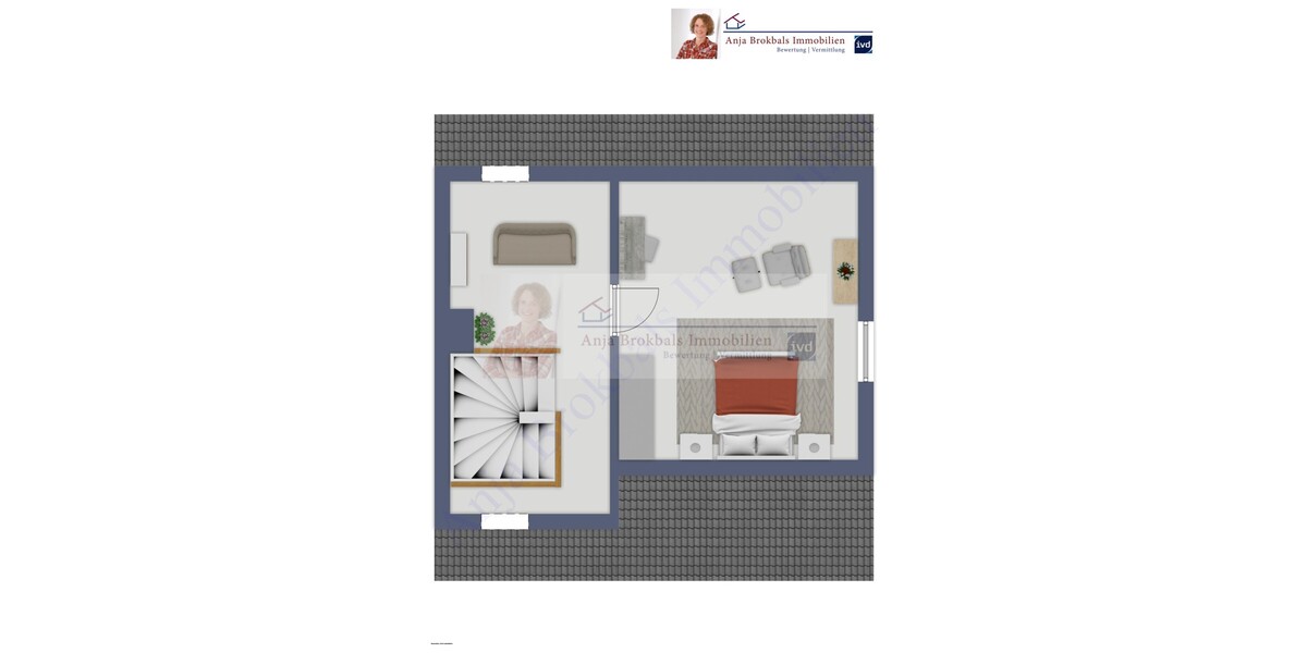 PREVIEW Junge DHH mit Garage in Spexard - provisionsfrei für Käufer - Doppelhaushälfte Gütersloh Isselhorst | Angebot:22286828