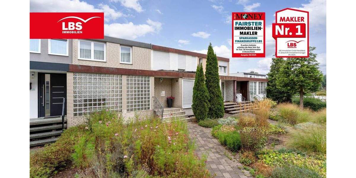 Reihenmittelhaus Steinhagen - 6 Zimmer, 143 m&sup2;, 329.000&euro; | Angebot:25734248