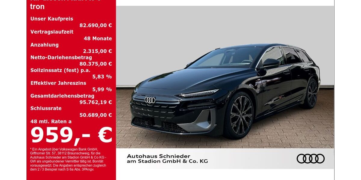Audi A6 e-tron 2.500 km 82.690 &euro; Herford 32052