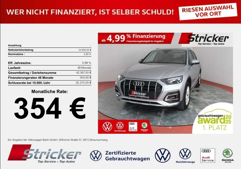 Audi Q5 42.201 km 33.949 &euro; Detmold 32760