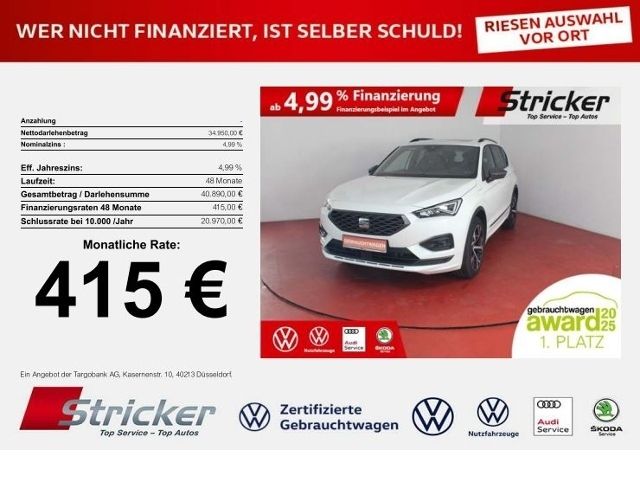Seat Tarraco 17.415 km 34.889 € Detmold 32760