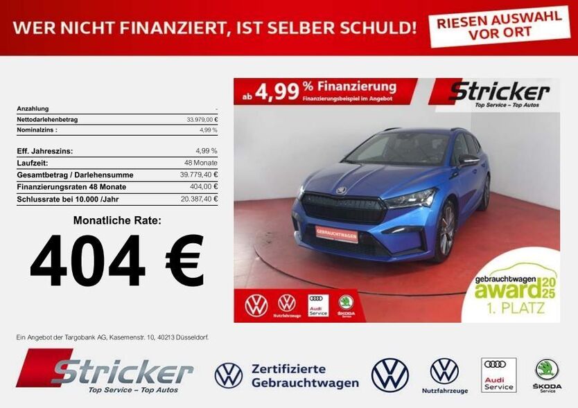 Skoda Enyaq 55.161 km 33.979 € Detmold 32760