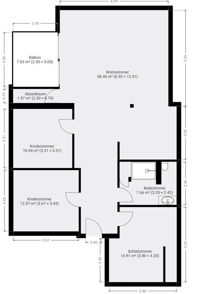 PROVISIONSFREI! 4Z-Dachgeschoßwohnung über den Dächern von Lage