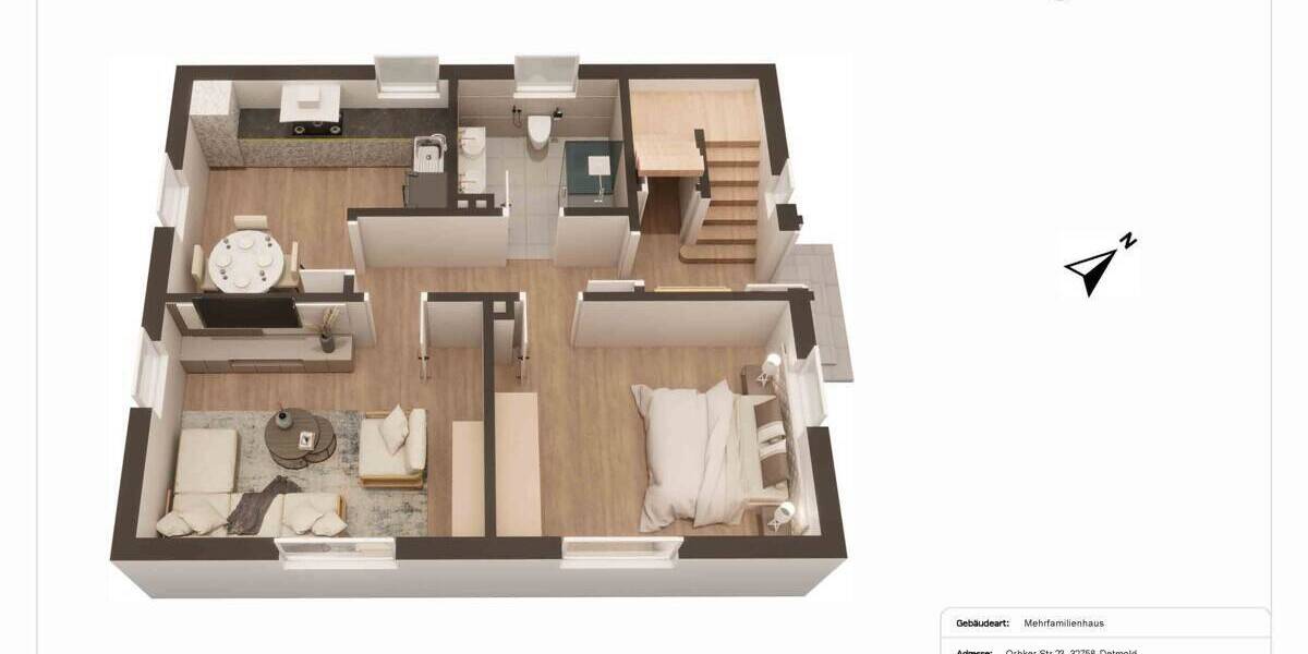 Einfamilienhaus Detmold / Heidenoldendorf Heidenoldendorf - 7 Zimmer, 126 m&sup2;, 365.000&euro; | Angebot:26451776