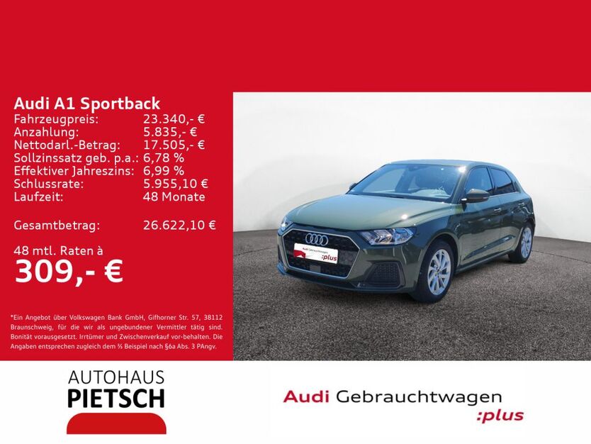 Audi A1 2.857 km 23.340 € Bünde 32257
