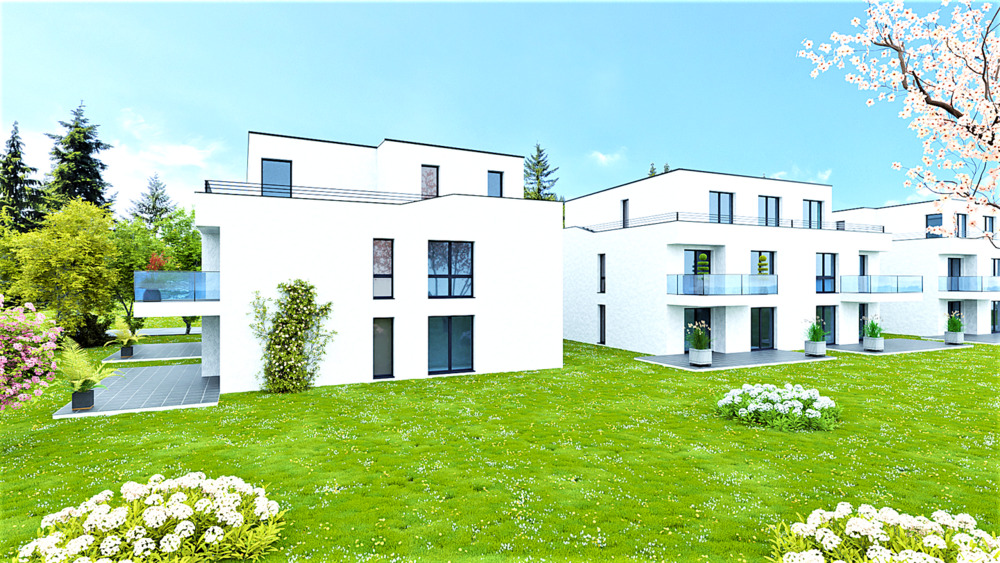 IN LENZINGHAUSEN. WINTER-AKTION: Inkl. EINBAUKÜCHE, Bodenbeläge komplett, Kfz-Stellplatz. Süd- Westbalkon. 3 zimmer